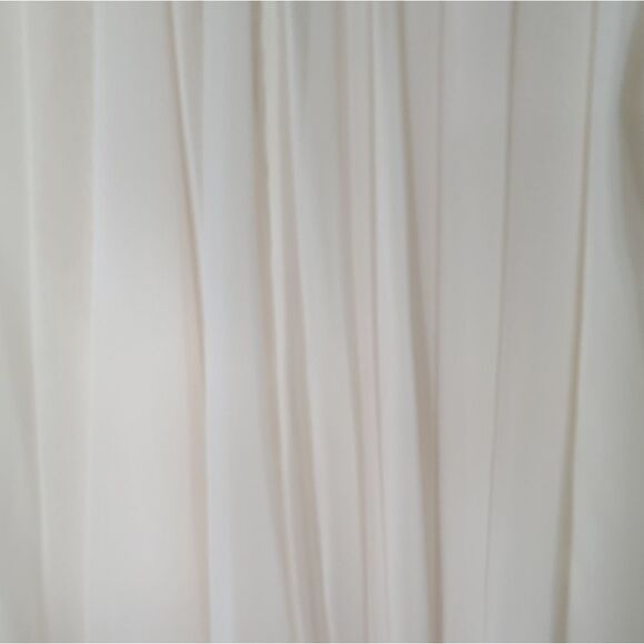 VICTOR Costa 1980's Vintage White Pleated Skirt - Picture 9 of 13